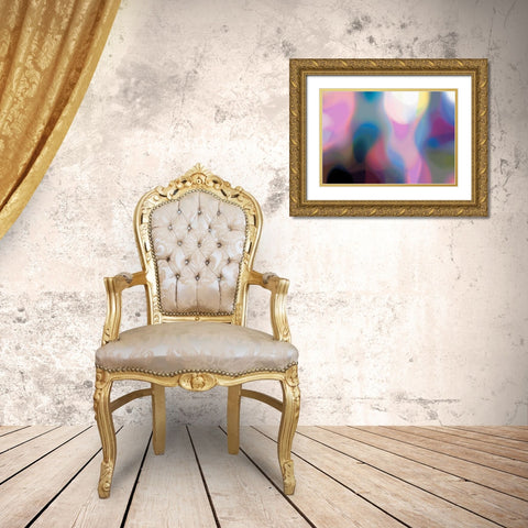 Evolution 12 Gold Ornate Wood Framed Art Print with Double Matting by Klipp, Ortwin