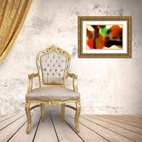 Evolution 38 Gold Ornate Wood Framed Art Print with Double Matting by Klipp, Ortwin
