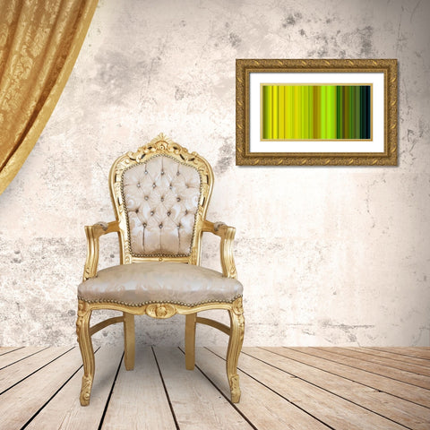 Lichtlinien 891 Gold Ornate Wood Framed Art Print with Double Matting by Klipp, Ortwin