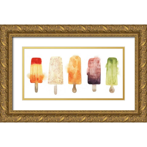 Chill Out I Gold Ornate Wood Framed Art Print with Double Matting by Popp, Grace