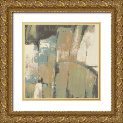 Structural Abstract II Gold Ornate Wood Framed Art Print with Double Matting by OToole, Tim
