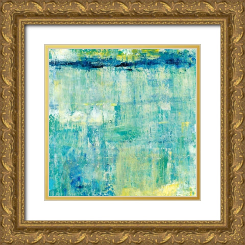 Water Reflection II Gold Ornate Wood Framed Art Print with Double Matting by OToole, Tim