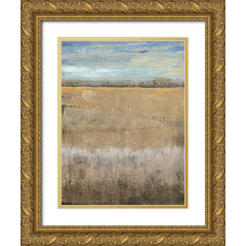 Crescendo I Gold Ornate Wood Framed Art Print with Double Matting by OToole, Tim