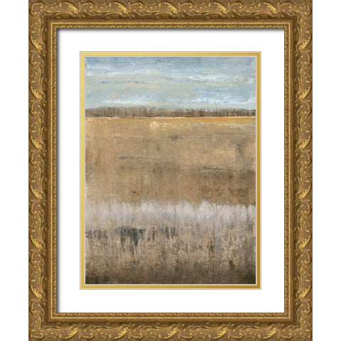 Crescendo II Gold Ornate Wood Framed Art Print with Double Matting by OToole, Tim