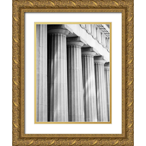 Structural Details IV Gold Ornate Wood Framed Art Print with Double Matting by Pica, Jeff