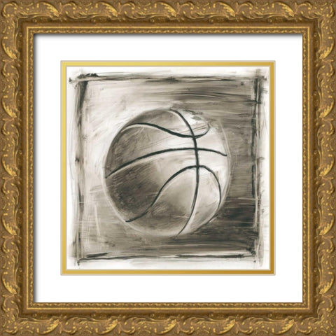 Vintage Varsity II Gold Ornate Wood Framed Art Print with Double Matting by Harper, Ethan
