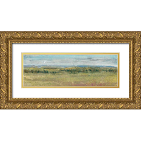 Summer Haze II Gold Ornate Wood Framed Art Print with Double Matting by OToole, Tim