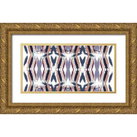 Mirror Mirror IV Gold Ornate Wood Framed Art Print with Double Matting by Goldberger, Jennifer