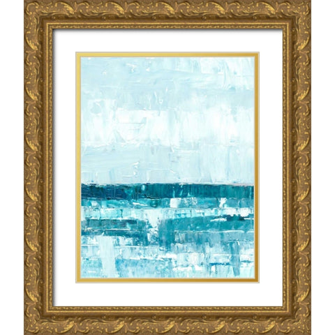 Edge of the World II Gold Ornate Wood Framed Art Print with Double Matting by Harper, Ethan