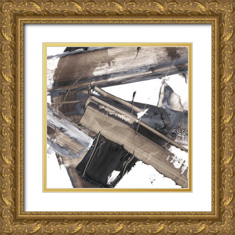 This Way and That II Gold Ornate Wood Framed Art Print with Double Matting by Harper, Ethan