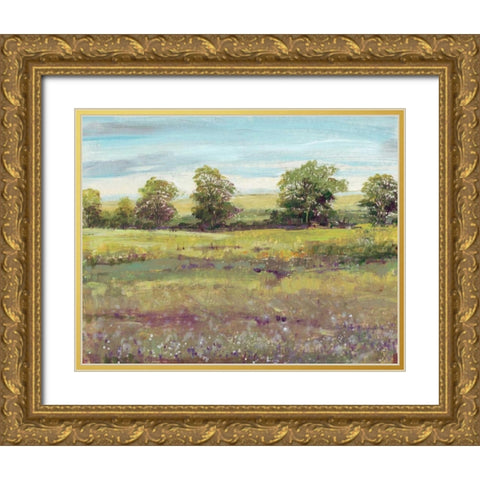 Abundant Spring I Gold Ornate Wood Framed Art Print with Double Matting by OToole, Tim