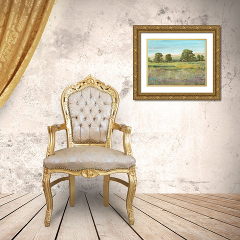 Abundant Spring II Gold Ornate Wood Framed Art Print with Double Matting by OToole, Tim