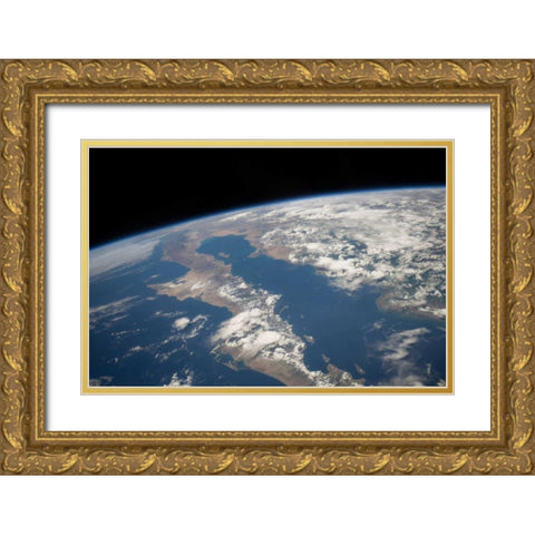 Space Photography XI Gold Ornate Wood Framed Art Print with Double Matting by Unknown