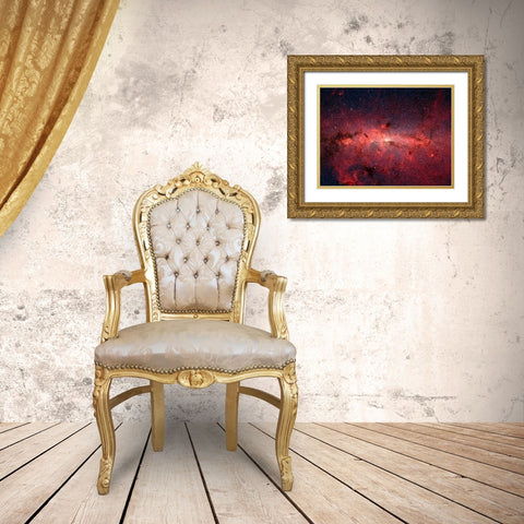 Space Photography XIII Gold Ornate Wood Framed Art Print with Double Matting by Unknown