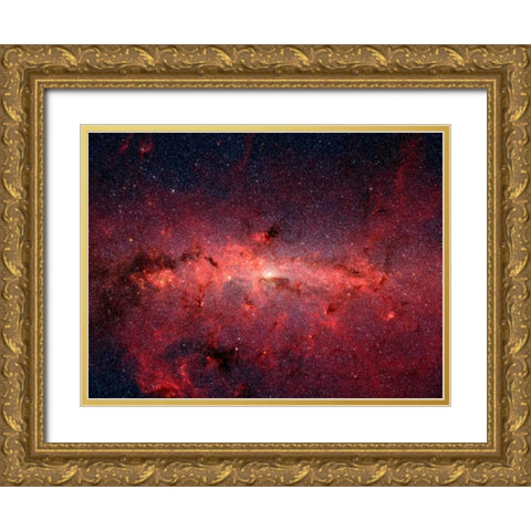 Space Photography XIII Gold Ornate Wood Framed Art Print with Double Matting by Unknown