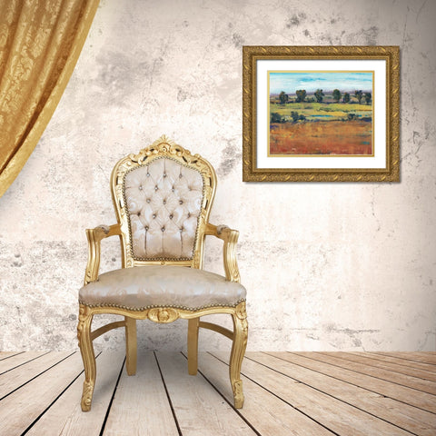 Planting Time II Gold Ornate Wood Framed Art Print with Double Matting by OToole, Tim