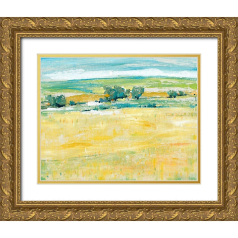 Summer Heat II Gold Ornate Wood Framed Art Print with Double Matting by OToole, Tim