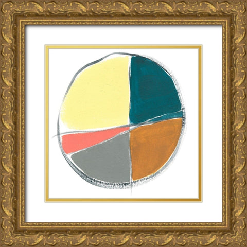 La Piscine II Gold Ornate Wood Framed Art Print with Double Matting by Parker, Jennifer Paxton