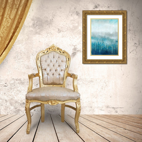 Above the Mist I Gold Ornate Wood Framed Art Print with Double Matting by OToole, Tim