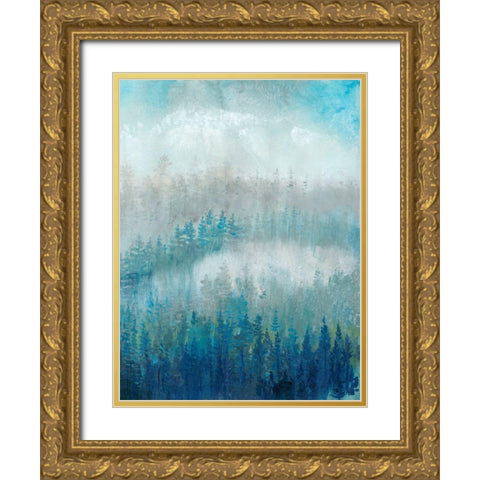 Above the Mist II Gold Ornate Wood Framed Art Print with Double Matting by OToole, Tim