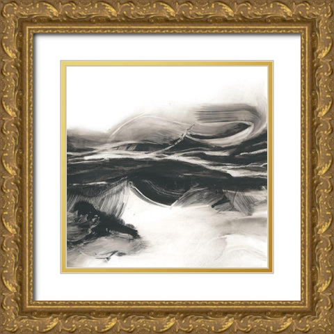 Static Charge I Gold Ornate Wood Framed Art Print with Double Matting by Harper, Ethan