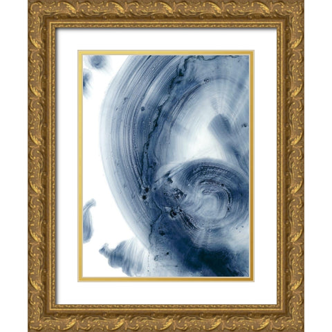 Quasars II Gold Ornate Wood Framed Art Print with Double Matting by Harper, Ethan