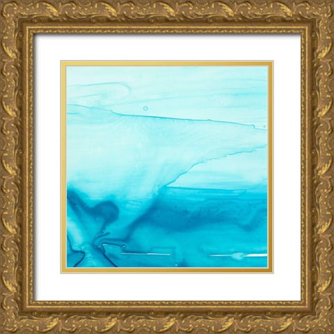 Making Waves I Gold Ornate Wood Framed Art Print with Double Matting by Harper, Ethan