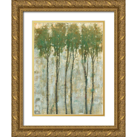 Standing Tall in Spring I Gold Ornate Wood Framed Art Print with Double Matting by OToole, Tim