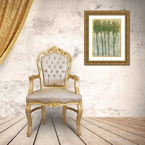 Standing Tall in Spring II Gold Ornate Wood Framed Art Print with Double Matting by OToole, Tim