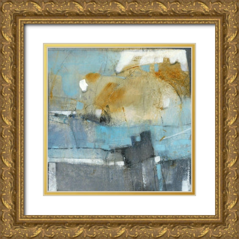 Aerial View II Gold Ornate Wood Framed Art Print with Double Matting by OToole, Tim