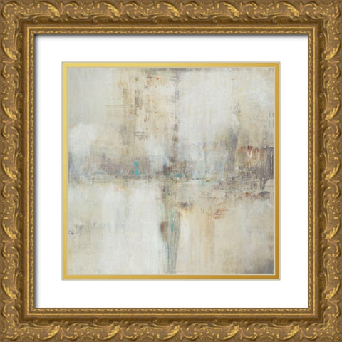Essence I Gold Ornate Wood Framed Art Print with Double Matting by OToole, Tim