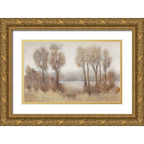 Rainy Afternoon I Gold Ornate Wood Framed Art Print with Double Matting by OToole, Tim