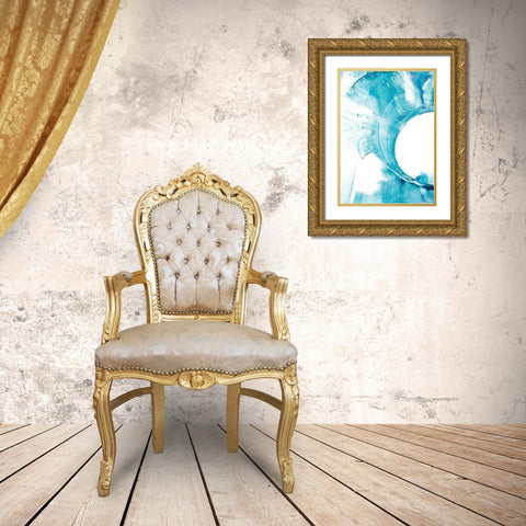 Aperture I Gold Ornate Wood Framed Art Print with Double Matting by Harper, Ethan