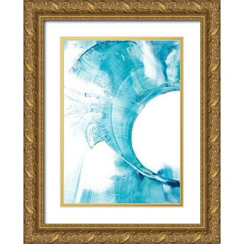 Aperture I Gold Ornate Wood Framed Art Print with Double Matting by Harper, Ethan