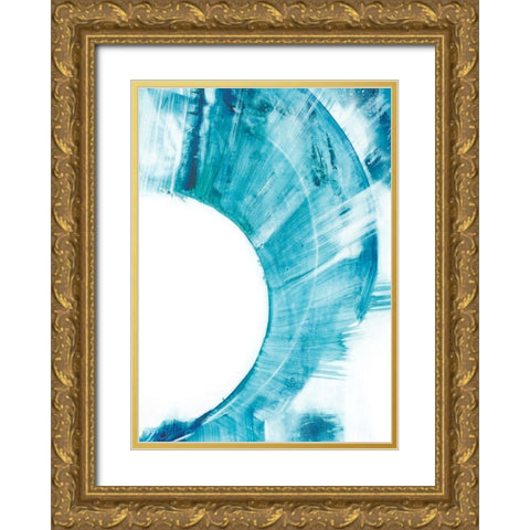Aperture II Gold Ornate Wood Framed Art Print with Double Matting by Harper, Ethan