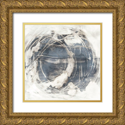 Rotational Orbit I Gold Ornate Wood Framed Art Print with Double Matting by Harper, Ethan