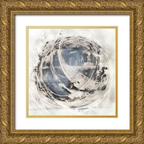 UA CH Rotational Orbit II Gold Ornate Wood Framed Art Print with Double Matting by Harper, Ethan
