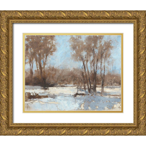 Sunlit I Gold Ornate Wood Framed Art Print with Double Matting by Harper, Ethan