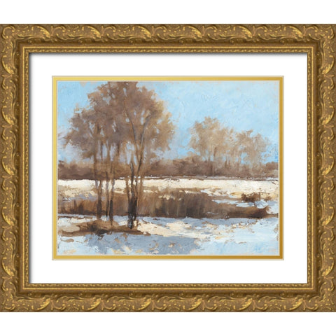Sunlit II Gold Ornate Wood Framed Art Print with Double Matting by Harper, Ethan
