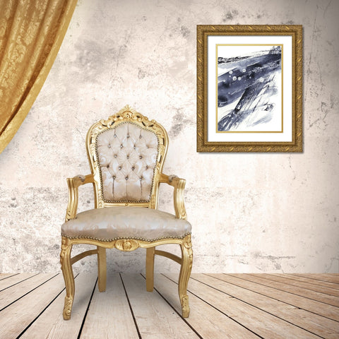 Directionality I Gold Ornate Wood Framed Art Print with Double Matting by Harper, Ethan