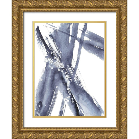 Directionality IV Gold Ornate Wood Framed Art Print with Double Matting by Harper, Ethan