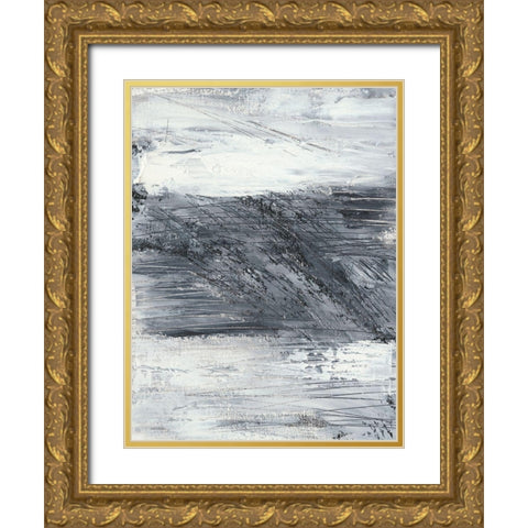 Conductivity I Gold Ornate Wood Framed Art Print with Double Matting by Harper, Ethan