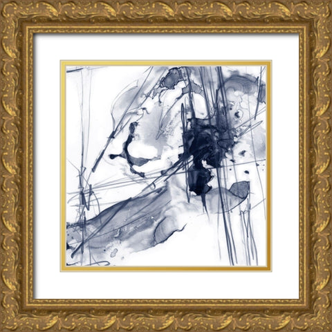 Charting the Universe I Gold Ornate Wood Framed Art Print with Double Matting by Harper, Ethan