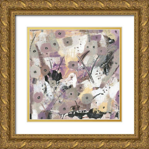 Edit I Gold Ornate Wood Framed Art Print with Double Matting by OToole, Tim