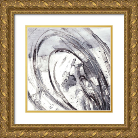 Sonar II Gold Ornate Wood Framed Art Print with Double Matting by Harper, Ethan