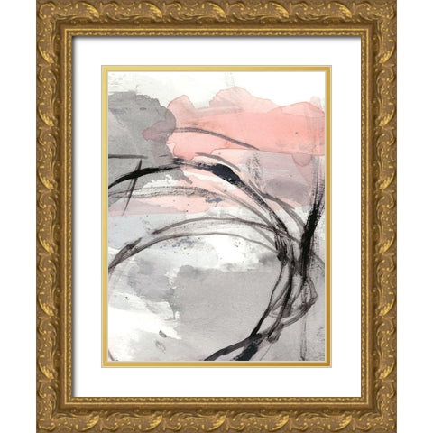 Around the Corner II Gold Ornate Wood Framed Art Print with Double Matting by Harper, Ethan