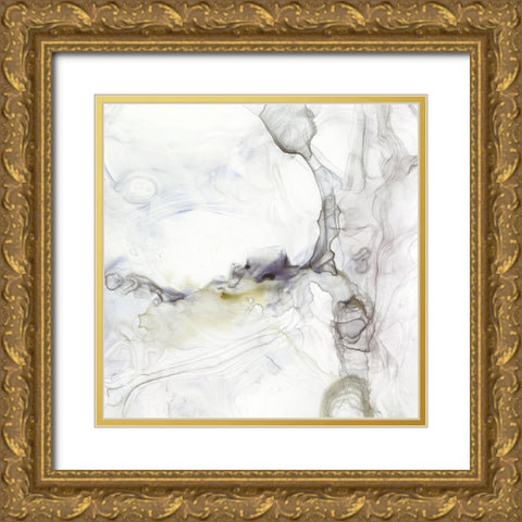 Sedimentary I Gold Ornate Wood Framed Art Print with Double Matting by Barnes, Victoria