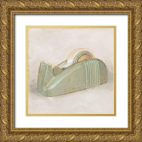 Old School I Gold Ornate Wood Framed Art Print with Double Matting by Harper, Ethan
