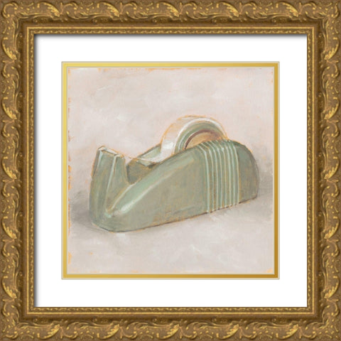 Old School I Gold Ornate Wood Framed Art Print with Double Matting by Harper, Ethan
