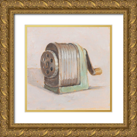 Old School III Gold Ornate Wood Framed Art Print with Double Matting by Harper, Ethan